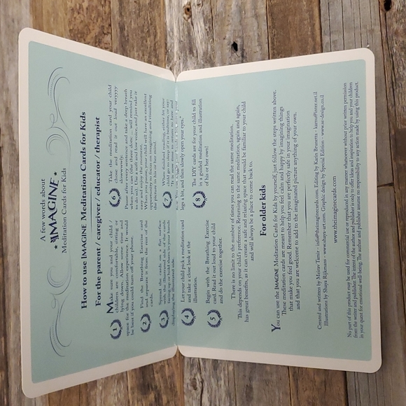 Imagine Meditation Cards for Kids - Picture 3 of 6